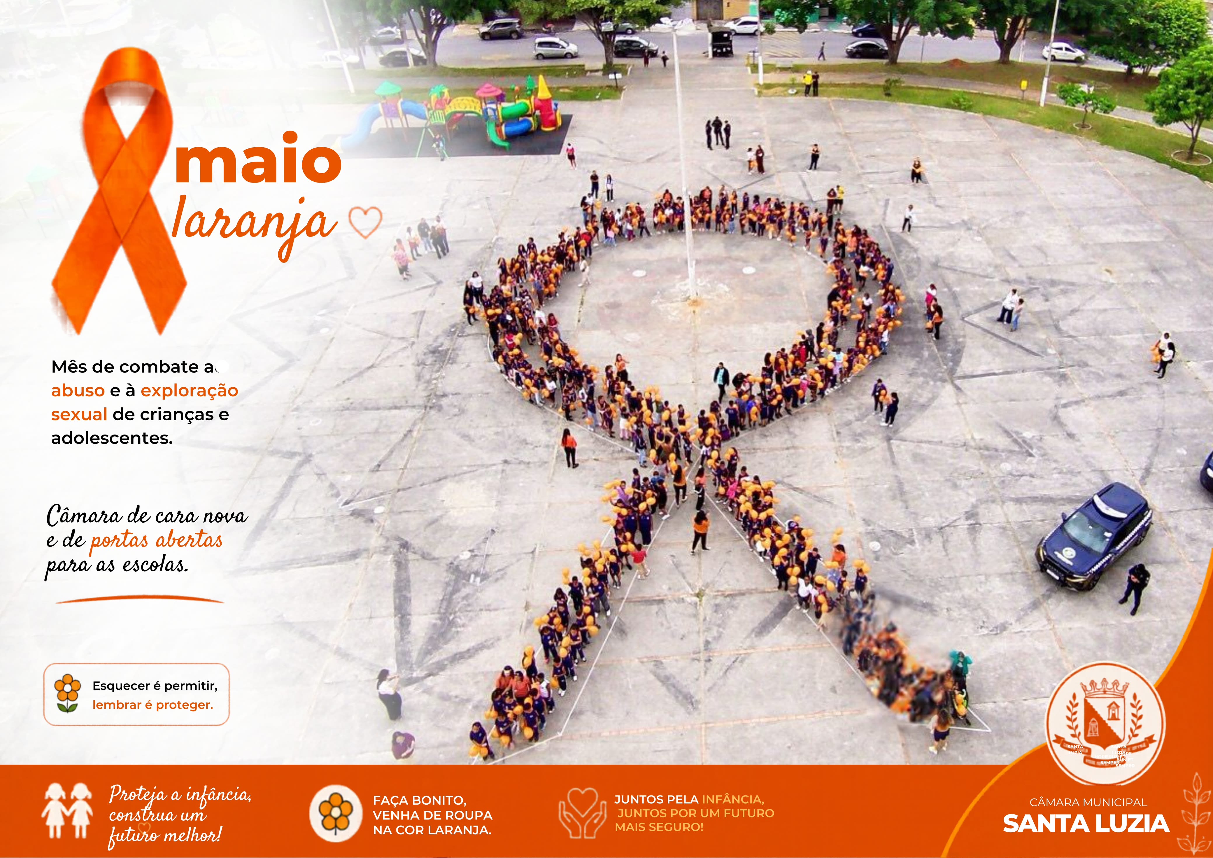 Imagem da notícia: Maio Laranja - Câmara de cara nova e portas abertas para as escolas.